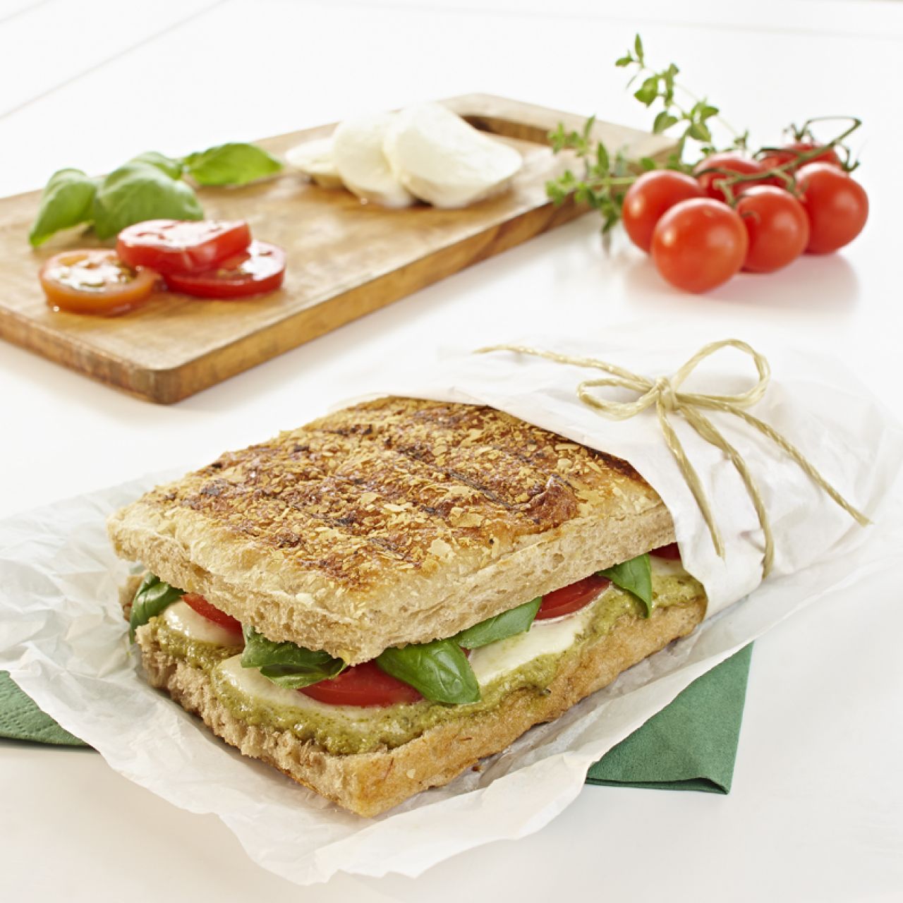 świeżo wypiekane Panini-Snacks z produktami FermFresh® od UNIFERM